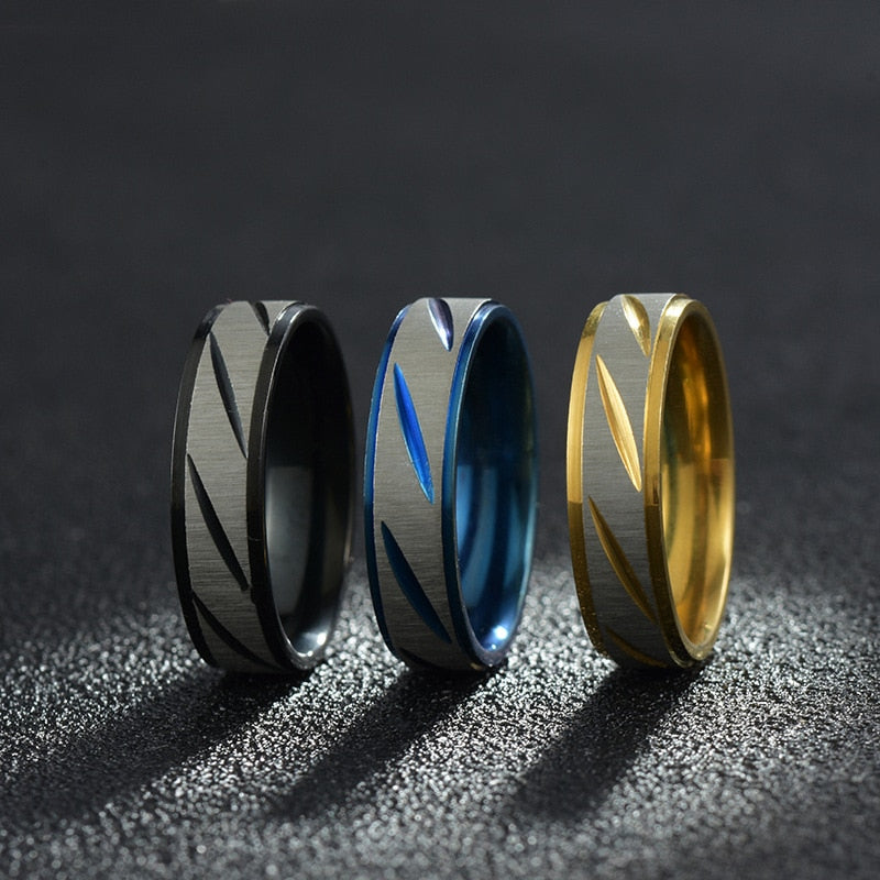 Titanium Steel Men's Ring